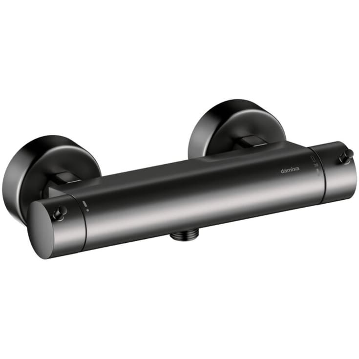 Damixa Iris brusearmatur, børstet antracit