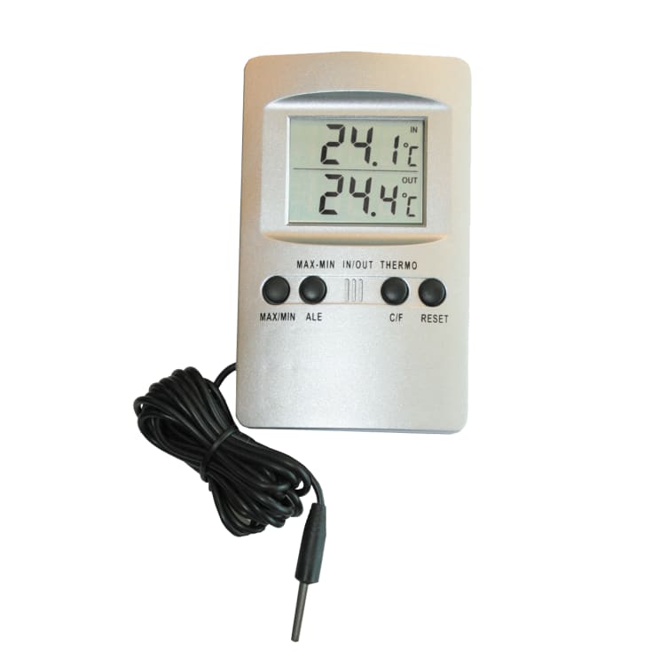 Ventus digitalt termometer WA110, sølv