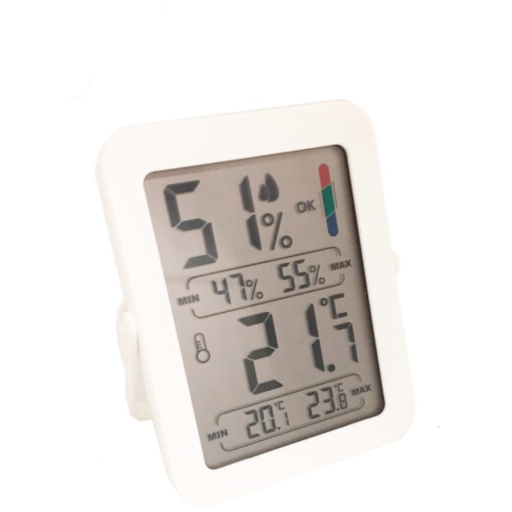 VENTUS Digital inomhustermometer, vit