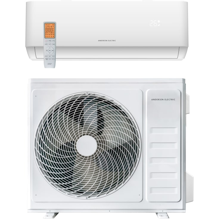 Varmepumpe/Aircondition Mat Pro 18 med WiFi 6,7kW, komplet, hvid