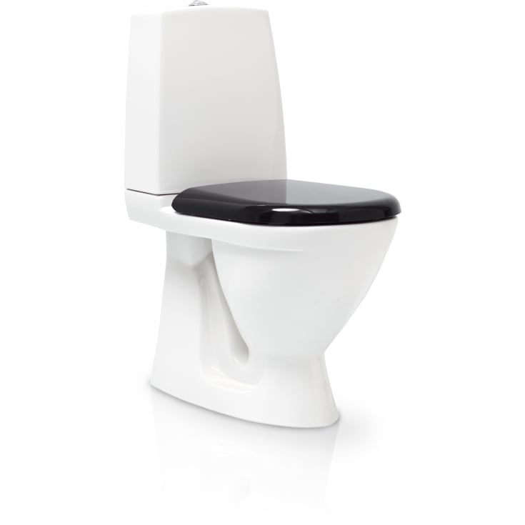 Svedbergs 9085 toalett, svart/vit