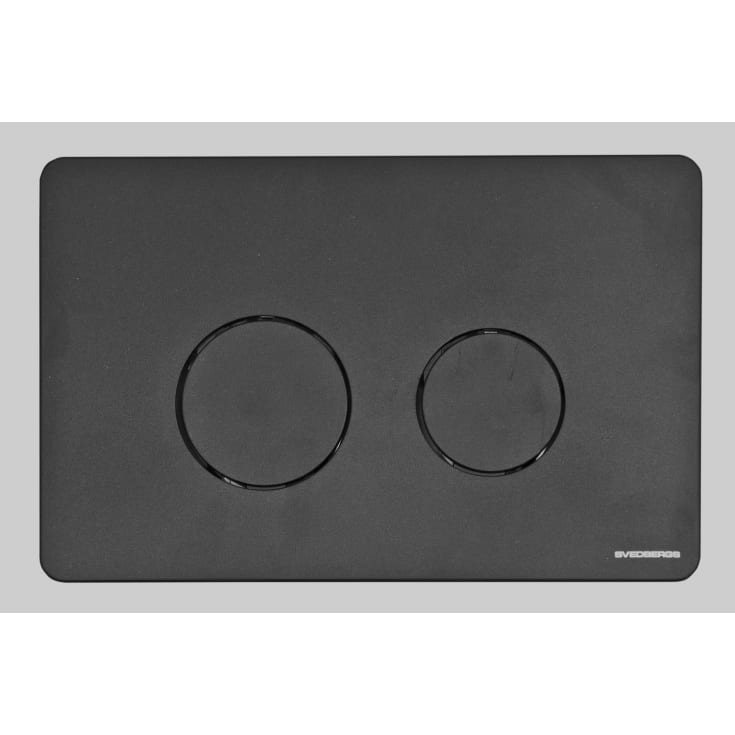 Svedbergs trykkplate, 25x16 cm, sort