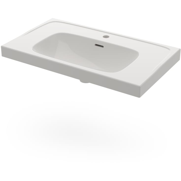 Svedbergs Deep håndvask, 80x46 cm, hvid