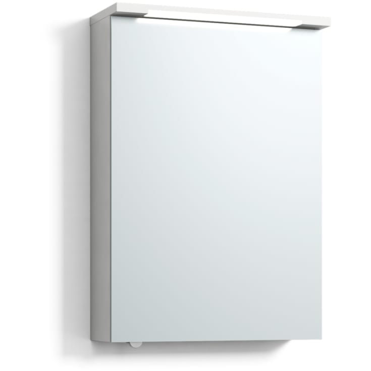 Svedbergs Skuru spegelskåp med belysning, 50x72,5 cm, vit