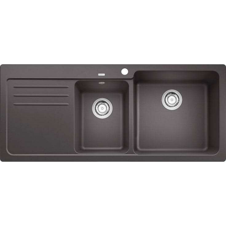 Blanco Naya 8S UX køkkenvask, 116x50 cm, grå