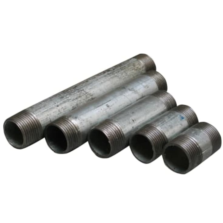 1" x 1000 mm Galvaniseret nippelrør