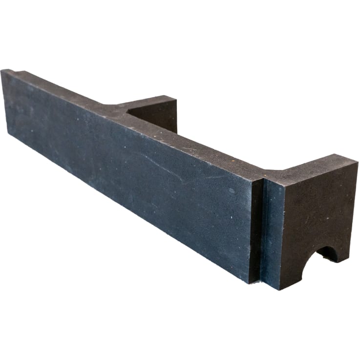 Dutra sokkelaffugter, 100 cm, uden rist, plast