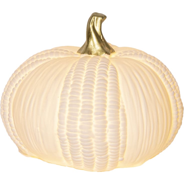 Star Trading Pumpkin Pumpa med ljus, 12 cm