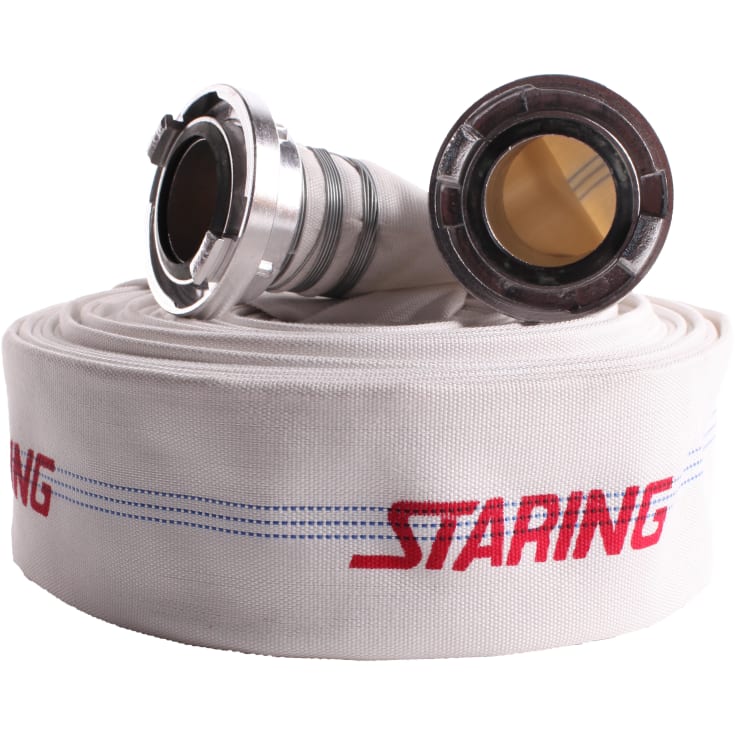 2" spol-/utloppsslang, 15 m med Storz