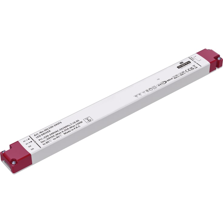 LED-drivrutin 150W Dali 24Vdc IP20