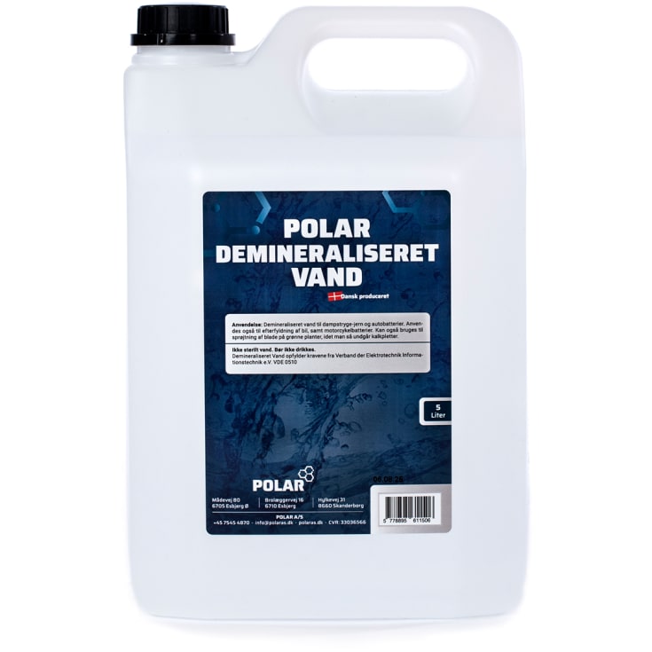 Demineraliseret vand, 5 l
