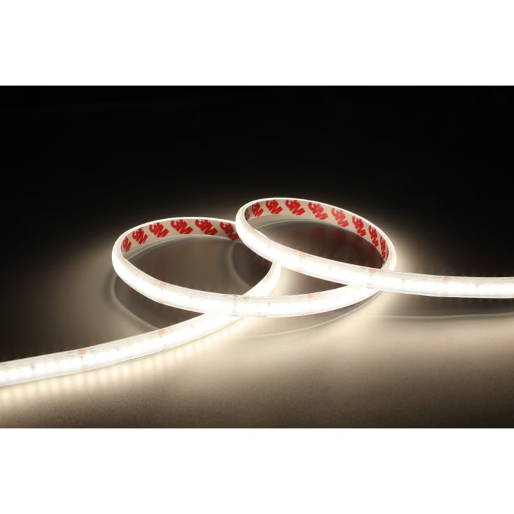 Ansell Lighting E-Cell udendørs LED strip, farvet + hvidt lys, 3000K, 315lm, 10 meter