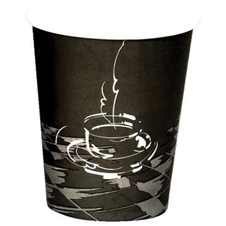 Kaffemugg i kartong, Ø8 cm, 25 cl, 50 st.