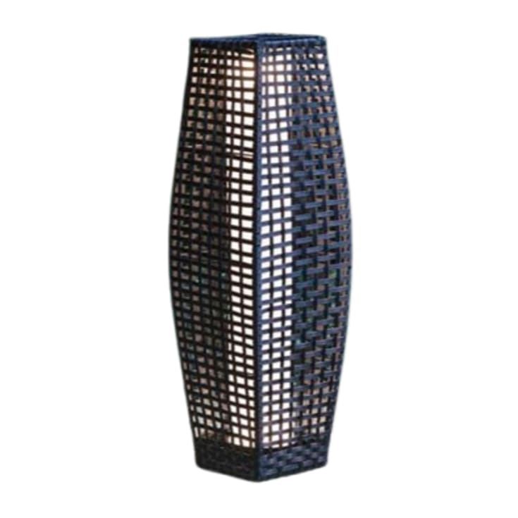 4 stk Veli Line Rattan solcelle lanterne, 69x22 cm