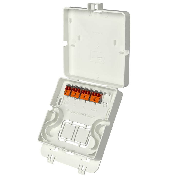 Ebeco Wallflex panelovn med termostat & WiFi, 230V, 1500W