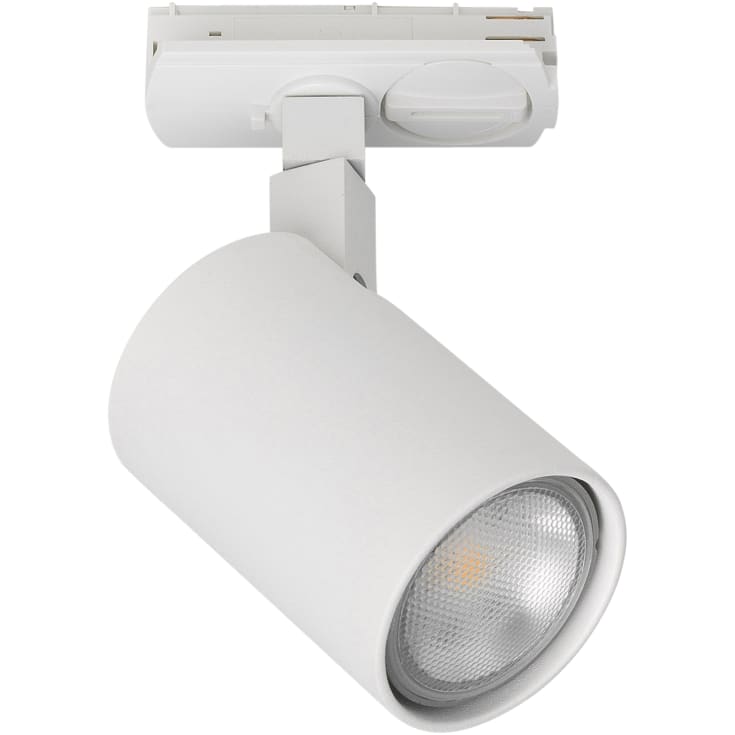 Astro Ascoli track 1-Faset skinnespot 230V GU10, mat, hvid