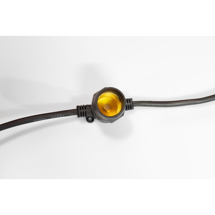 MK String light lyskæde med 20 stk. E27 fatninger