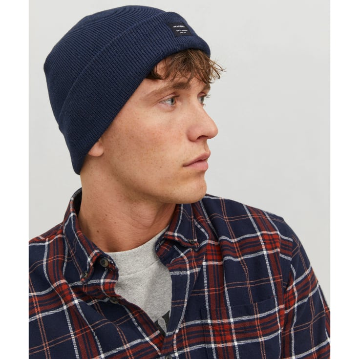 Jack & Jones JACDNA Beanie, Navy Blazer, ONESIZE