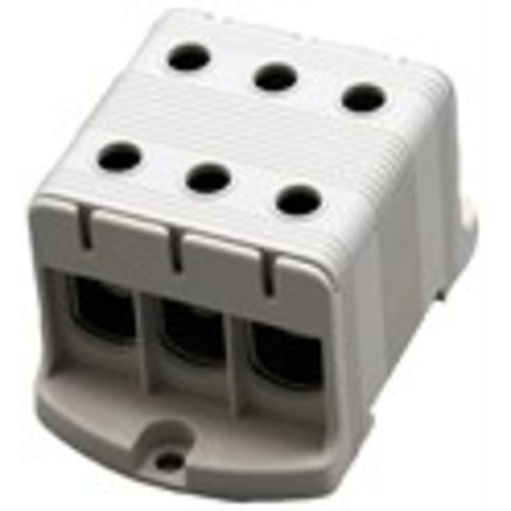Elit Scandinavia Centech trippel klemme, AL/CU 16-95MM², grå