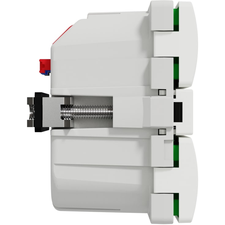 LK Fuga Wiser dobbelt relæ, hvid