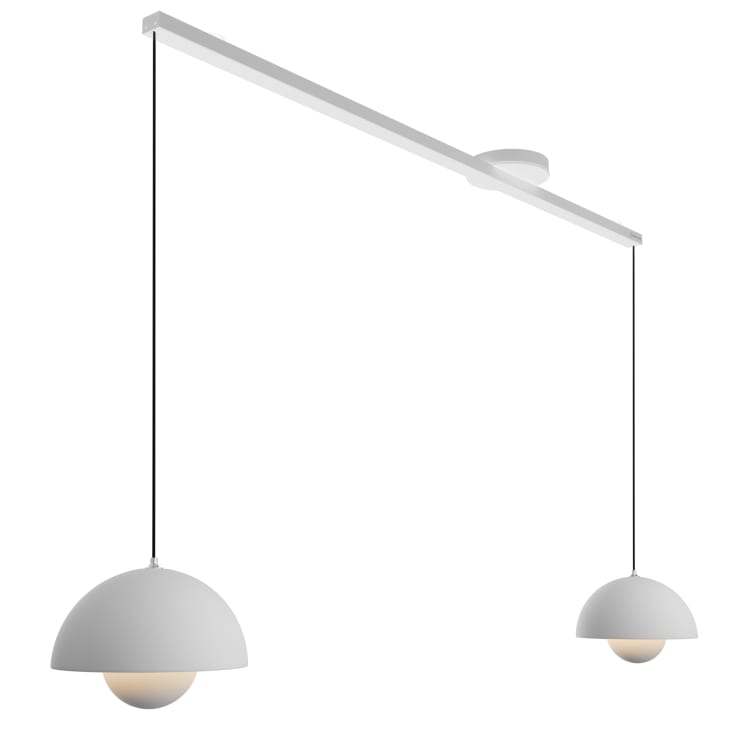 Lightswing Twin ophængssystem, 110 cm, hvid