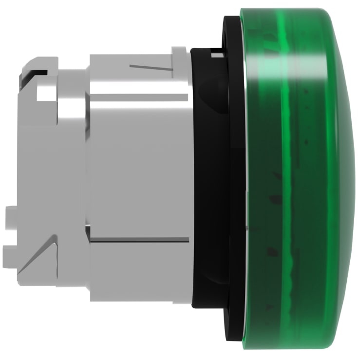 Lamphuvud grön för LED ZB4BV033