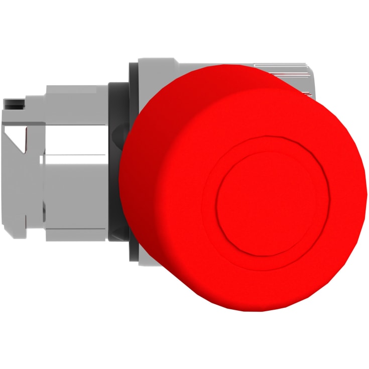 Nödstoppshuvud Röd Ø30 Push/Pull ZB4BT844