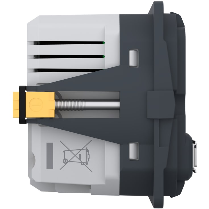 LK Fuga USB-lader, A+C, 1 modul, uden afdækning