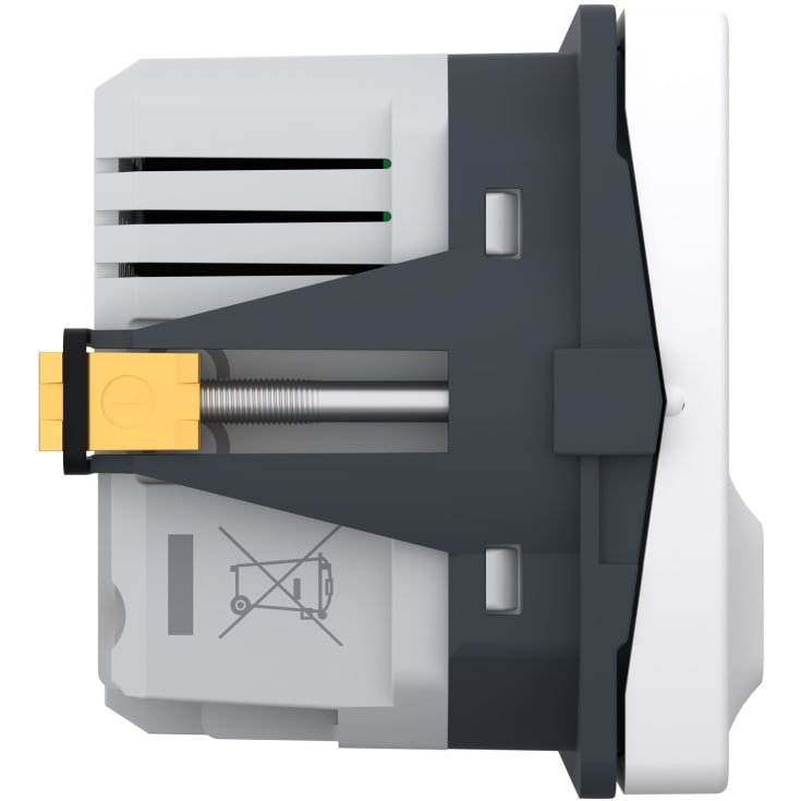 LK Fuga USB A+C lader, 1 modul, hvid