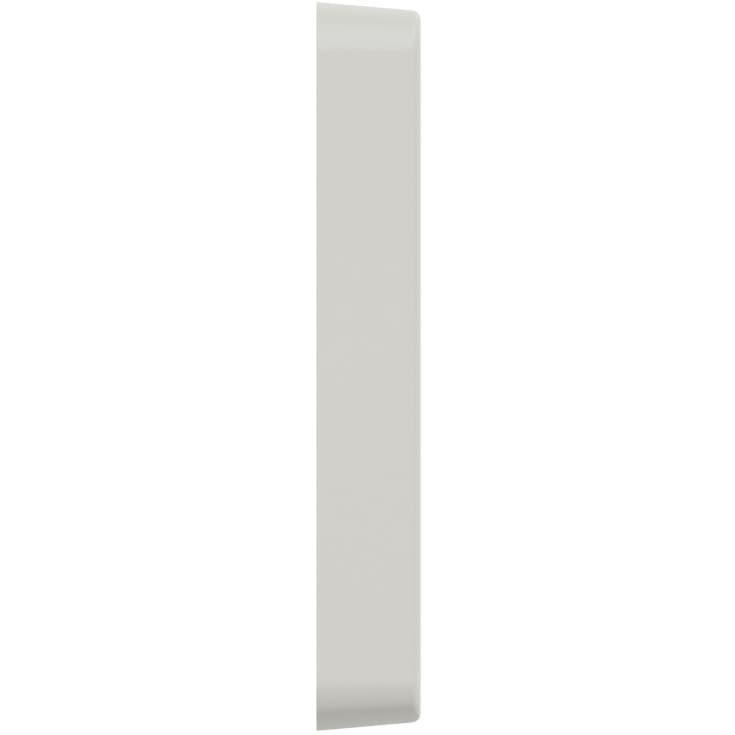 LK Fuga Base 63 ramme, 1 modul, lysegrå