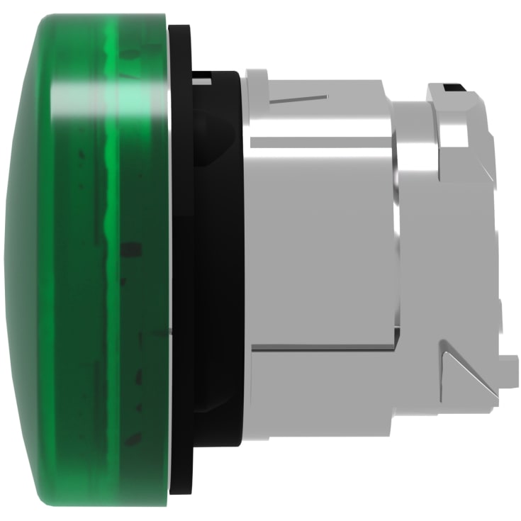 Lampehode grønt for LED ZB4BV033