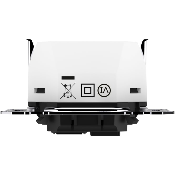 Merten USB lader indsats med USB-C 3A + USB-A 2,4A