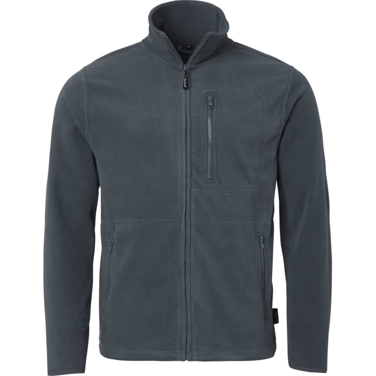 Top Swede fleecejakke 4642, Mørk Grå, XS