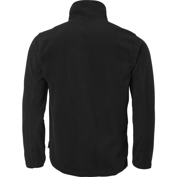 Top Swede fleecejakke 4642, Sort, 5XL