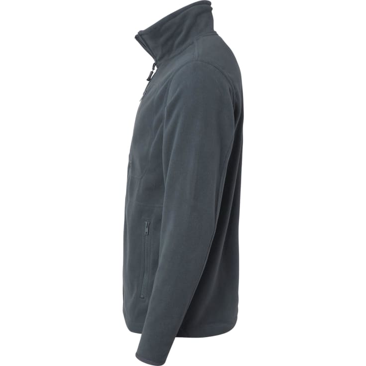 Top Swede fleecejakke 4642, Mørk Grå, XS