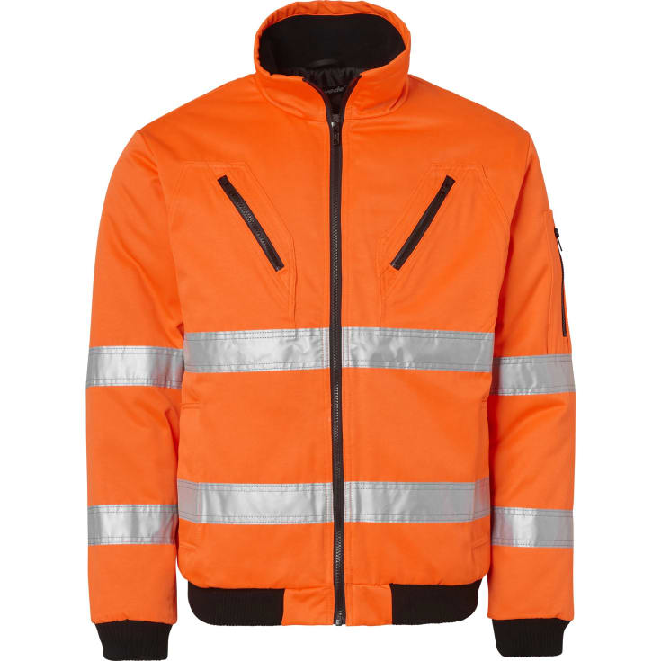 Top Swede pilotjakke 5016, Hi-vis Orange, 2XL