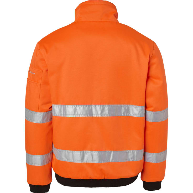Top Swede pilotjakke 5016, Hi-vis Orange, 2XL
