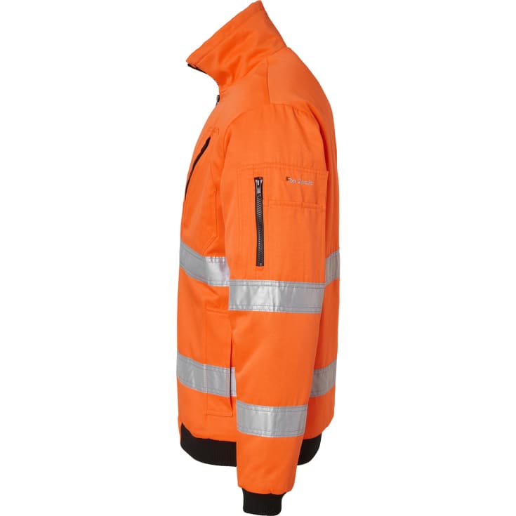 Top Swede pilotjakke 5016, Hi-vis Orange, 2XL