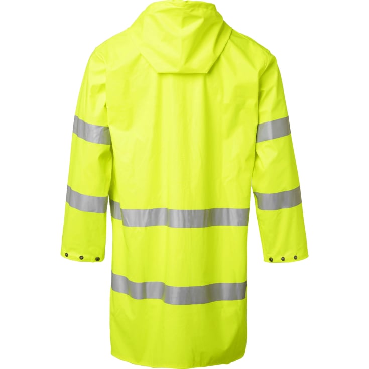 Top Swede regnfrakke 9295, Hi-Vis Gul, XL