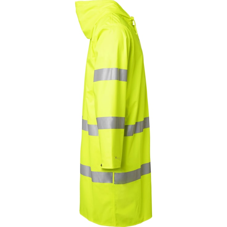 Top Swede regnfrakke 9295, Hi-Vis Gul, XL