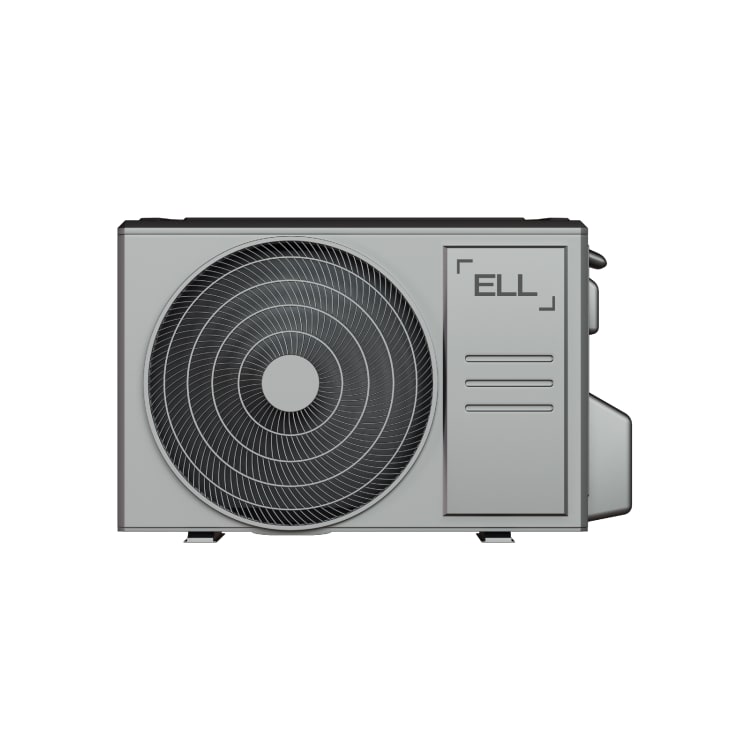 ELL Front Dark luft til luft varmepumpesæt, 4,4 kW