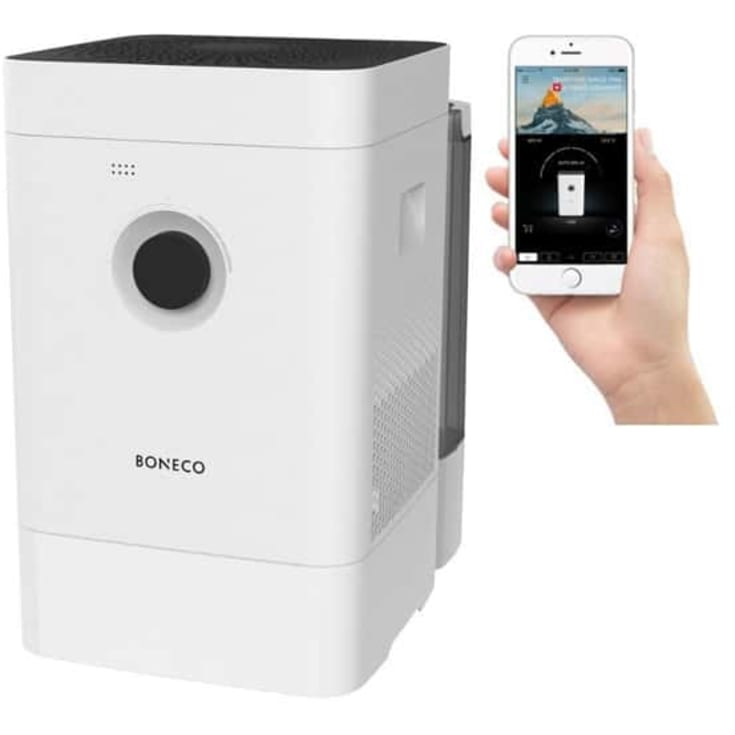 Boneco H400 luftfugter og luftrenser, appstyret, 9,6 liter/døgn, 60 m²