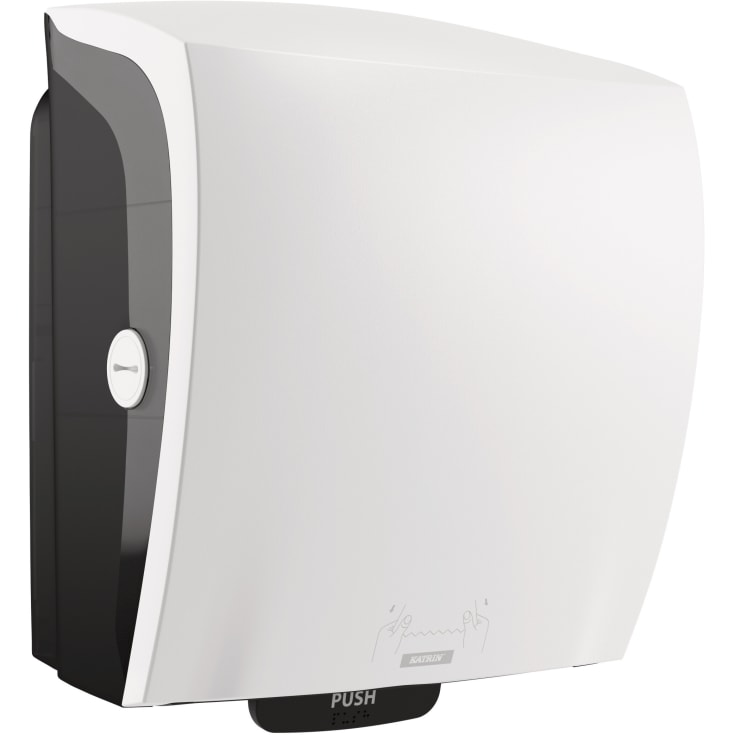 Katrin dispenser 82094 för torkrulle XL, plast, vit