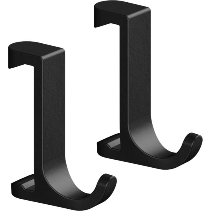 Hansgrohe WallStoris krog, 2 stk, sort