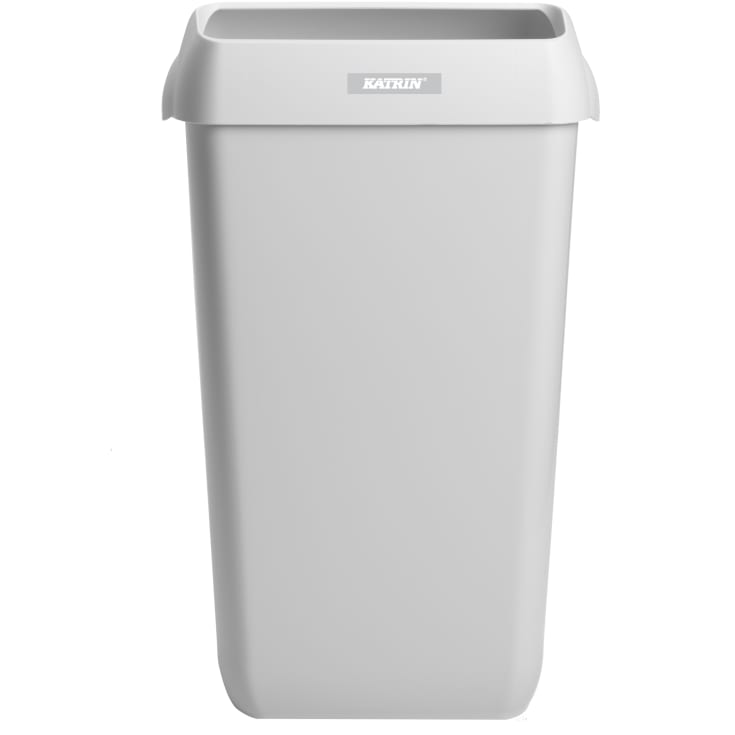 Katrin soptunna 91899, till vägghängd, vit, 25l