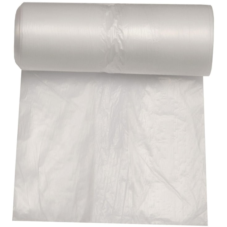 Affaldspose, klar plast, 60 x 85 cm, 50 l, 50stk./rl