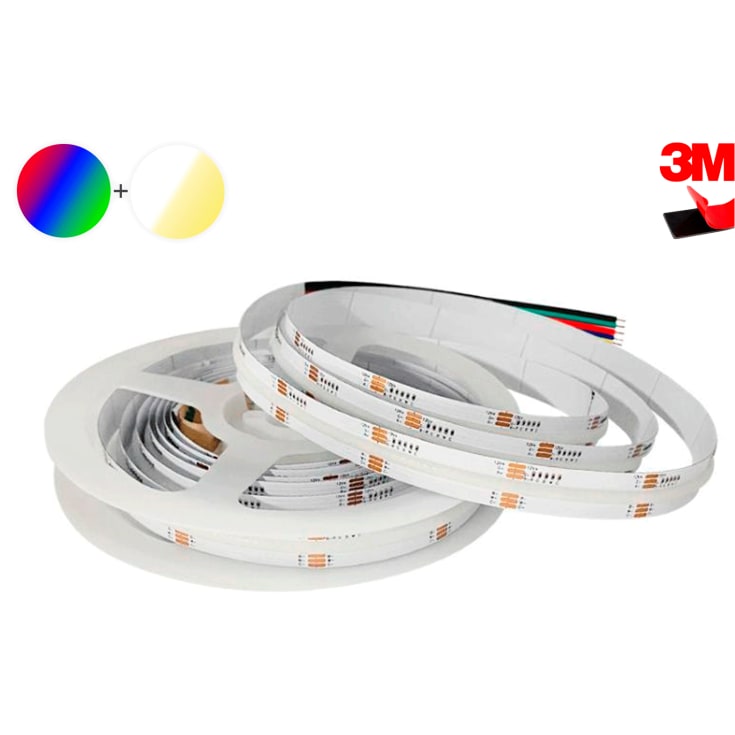 LightMore RGBCTA 5m 18W/m IP65 12mm 30cm ledning 2 ender