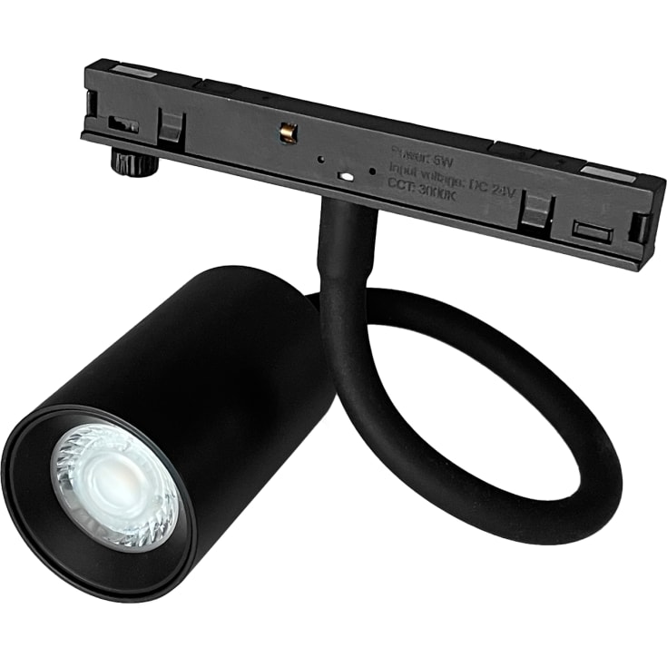 Ecofoss Click Flex skinnespot, sort