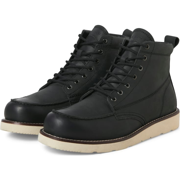 Jack & Jones JFWTORONTO læderstøvler, Black, 43