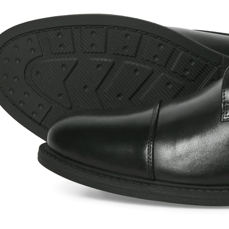 Jack & Jones JFWOSLO lædersko, Black, 44